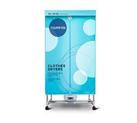 LRP Household Small Double Stainless Steel Dryer, 1200W, Blue, 70.5 × 47 × 152cm