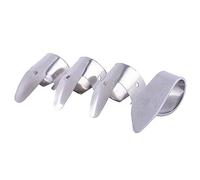 Lrporyvn 3 Metal Finger Picks + 1 Thumb Pick Set Guitar Fingerpicks For Guitar Dobro Banjo,etc.