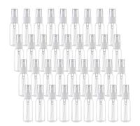 Lrporyvn 36Pcs 30Ml/1Oz Mini Fine Mist Bottles Refillable Bottles Small Empty Clear Plastic Travel Size Bottles