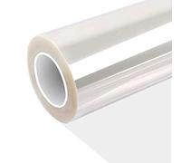 LRQY Clear Safety Security Window Film Anti-Burst Glass Protection Bank Hooks Smooth Glass, Easy to Apply, 4 mil (50 x 400 cm (20 x 157 inches)
