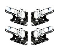 LRSJJ 80671-JD00E Car Inside Inner Door Knob Interior Door Handles 80670-JD00E 80670JD00E for Qashqai for J10 07-13 Inner Doors Panel Handle(4 PCS)