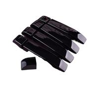 LRSJJ Car Sliding Door Handle 1 Set Black Car Exterior Door Handle Trim Bezel Cover Accessories ABS for Range for Rover for L322 2002 2003 2004-2012