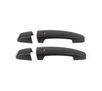 LRSJJ Car Sliding Door Handle ABS Door Handle Shell Decoration Cover Trim for Camaro 2016-2023 Car Exterior Accessories(Matte Black)