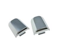 LRSJJ Car Sliding Door Handle Chrome Exterior Door Handle Cap Cover for Montero for L200 2010-2014 5716A065 5716A066 5716A042(Rear Left and Right)