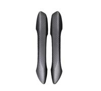 LRSJJ Car Sliding Door Handle for 718 Car Exterior Door Handle Cover Doorknob Shell Carbon Fiber Accessories(Styles4)