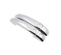 LRSJJ Car Sliding Door Handle for A5 for 8T 8F 2008-2016 Chrome Door Handle Cover Car Exterior Decorate Style Accessories Protective Film Stickers Trim(2pcs)