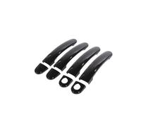 LRSJJ Car Sliding Door Handle for Rabbit for A4 1J 1997-2006 Gloss Black Chrome Car Door Handle Covers Car Accessories Styling Stickers(Styles4)