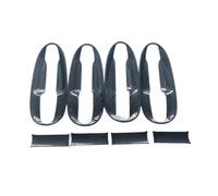 LRSJJ Car Sliding Door Handle for Vito for V Class for V260 for W447 2014-2019 Carbon Fiber Color Car Door Handle Cover Styling Auto Accessories(Handle Bowl)