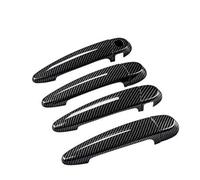 LRSJJ Car Sliding Door Handle LHD Carbon Fiber Exterior Door Handle Cover Trims for F30 F31 F32 F33 for F34 F36 E70 E71 E84 F25 F26 F20 Accessories(LHD styles1)