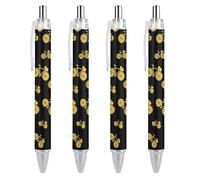 Lrtyuasq Bike Orange Retractable Ballpoint Pen Black Ink Ball Point 0.5mm Smooth Writing Note Taking Accessories For Office