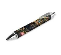 Lrtyuasq Dragon Gothic Floral Ballpoint Pen Retractable Ball Pen Work Pen Rolling Ball Pens for Office School Supplies