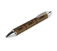 Lrtyuasq Happy Kwanzaa African American Heritage Festival Retractable Ballpoint Pen Writing Ballpoint Black Ink Ball Pens Gifts for Students Office Stationery Supplies