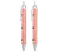 Lrtyuasq I Do What I Want Retractable Ballpoint Pen Black Ink 0.5mm Fine Point Pens Office Supplies