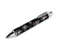 Lrtyuasq I Don't Get Older I Level Up Black Retractable Ballpoint Pen 0.5mm Fine Point Work Pen Quick Dry Smooth Write Pens