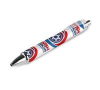 Lrtyuasq Jewish American Heritage Month Retractable Ballpoint Pen Writing Ballpoint Black Ink Ball Pens Gifts for Students Office Stationery Supplies