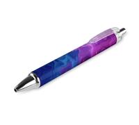 Lrtyuasq Marble Printed Abstract Art Roller Pens Black Ballpoint Pens Retractable Journaling Pen Work Pens for Office Supplies