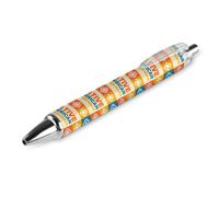 Lrtyuasq Native American Heritage Month Indigenous Pride Retractable Ballpoint Pen Writing Ballpoint Black Ink Ball Pens Gifts for Students Office Stationery Supplies