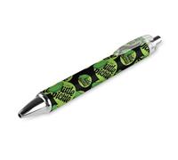 Lrtyuasq The Little Pickle Retractable Ballpoint Pen 0.5mm Roller Black Inks for Men Women Diary Pens