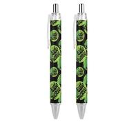 Lrtyuasq The Little Pickle Retractable Ballpoint Pen 0.5mm Roller Black Inks for Men Women Diary Pens