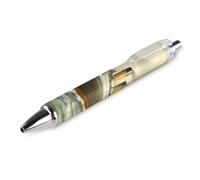 Lrtyuasq Vintage Titanic Ship Ocean Boat Black Retractable Ballpoint Pen 0.5mm Fine Point Work Pen Quick Dry Smooth Write Pens