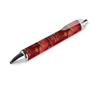 Lrtyuasq Year Of The Snake 2025 Happy Chinese New Year 2025 Retractable Ballpoint Pen Writing Ballpoint Black Ink Ball Pens Gifts for Students Office Stationery Supplies