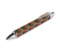 Lrtyuasq Year Of The Snake 2025 Happy Chinese New Year 2025 Retractable Ballpoint Pen Writing Ballpoint Black Ink Ball Pens Gifts for Students Office Stationery Supplies