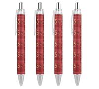 Lrtyuasq Year Of The Snake 2025 Happy Chinese New Year 2025 Retractable Ballpoint Pen Writing Ballpoint Black Ink Ball Pens Gifts for Students Office Stationery Supplies