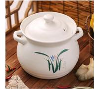 LRTYZBD Casserole Cooking Pot Stockpot Ceramic Stew Pot Hot Pot Earthenware Pot for Making Stews Porridge Soup,-4l