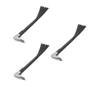 Lrtzizy 3Pcs Nail Pulling Wooden Box Lifting Crowbar Flat Nail Puller, Wooden Box Pulling, Pliers Crowbar Crowbar.