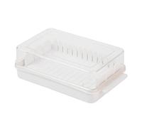 Lrtzizy Butter Cutting Storage Box Butter Dish Cutter with Lid Transparent Cheese Slicer Tray Container Household Kitchen Tool 1