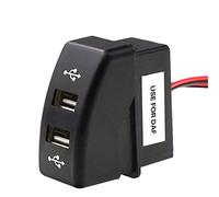 Lrtzizy Car Dual USB Charger 5V 2.1A Car USB Power Socket Car Accessories for DAF Truck DAF 95 XF XF 106 105 95 CF