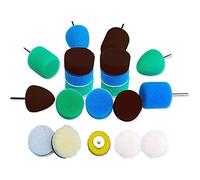 Lrtzizy Detail Polisher Pad,Buffing Pad Kit for Mini Polisher Electric Drill Tool,Polishing Pad for Small Areas Polishing