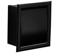 Lrtzizy Recessed Toilet Paper Holder, Steel Double Roll Paper Box for Bathroom,Wall-Mounted Paper Storage Rack