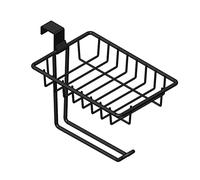 Lrtzizy Toilet Paper Holder over the Tank Tissue Roll Holder Hanging over Bathroom Cabinet Door Shelf Storage Rolls/Phone