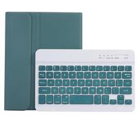 Lrufodya Keyboard Case for iPad Mini 5th & 4th Gen 7.9 Inch with Detachable Wireless Magnetic Keyboard and Pen Holder, Multi-Angle, Support 3 System for iPad Mini 3th, Mini 2 1 Generation(Deep Green)