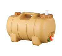 Lruvaqi Camping Water Container with Tap | 20L Portable Large Capacity Water Carrier | Hog-Shaped Survival Hydration Carrier for Home, Outdoor, Camping, Hiking, and EmergencyPreparedness