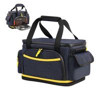 Lruvaqi Power Station Carrying Bag | Travel Power Station Bag - Oxford Cloth Carrying Pouch, Multiple Pockets Accessories Organizer for Hiking, Trip