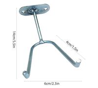 Lruvaqi Sprayer Rack,Heavy Duty Iron Fixed Mount Bracket - Sprayer Holder,for Wall Garage Workshop Storage Organization