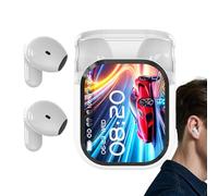 Lruvaqi Translation Earbud | Wireless Traveling Real Time Translation Headphones | Noise Cancellation Language Translating Earphone for Conference Calls Gym Business Meetings Daily Commute