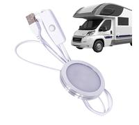 Lruvaqi Under Shelf Lighting - USB LED Bookshelf Light with Aluminum Shell - Novelty Lighting, Night-Lamps for Bedroom, Wall Lamp Fixtures, Cabinet, Bookcase