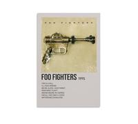 LRXDECOR Foo Fighters Poster, Hit Music Album Cover Canvas Poster Trendy Aesthetic Wall Art Printing For Bedroom Home Aesthetic Decor12x18inch(30x45cm) Unframe