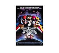 LRXDECOR Mighty Morphin Power Rangers The Movie Poster Classic Adventure Moive Canvas Poster Retro Wall Art For Bedroom Home Aesthetic Decor12x18inch(30x45cm) Unframe