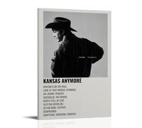 LRXDECOR Role Model-Kansas Anymore Poster, POP Music Album Cover Canvas Poster Wall Art Printing For Bedroom Home Aesthetic Decor12x18inch(30x45cm) Frame