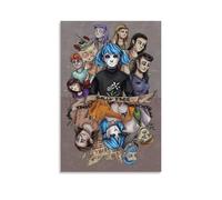 LRXDECOR Sally Face And Friends Poster, Trendy Canvas Poster Vintage Aesthetic Wall Art Printing For Modern Home Bedroom Decor12x18inch(30x45cm) Unframe