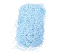 LRXIYODE 1 Pack Colorful Shred Filling Paper for Decorative Boxes Pleated Paper for Packaging for Candy Boxes Party Supplies and DIY Crafts Sky Blue