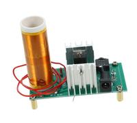 LRXIYODE 1 Set Mini Music Coil Speaker DIY Kit for Wireless Transmission System Engaging Science Project with Electrical Discharge Connects to Phone Portable Educational