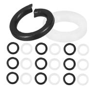 LRXIYODE 10 Pairs Guitar Washers Durable Spacer for Electric and Acoustic Guitars High Strength Tuning Peg Gaskets for Optimal Performance Easy Replacement Accessory for Musicians