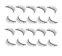 LRXIYODE 10 Pairs Natural Short Fake Eyelashes Pack Lightweight Wispy False Lashes Extensions for Women Makeup Accessories Easy to Use with Minimal Adhesive Residue Gift for Family and