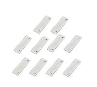 LRXIYODE 10 PCS Guitar Dual Hot Rail Humbuckers Pickups Set for St Electric Guitar Bass Replacement Iron Rails for Enhanced Sound Quality Durable Plated Design