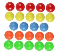 LRXIYODE 100pcs 12mm Colored Counting Balls for Math Learning Aids Educational Probability Teaching Balls Set Orange Green Blue Yellow Red for Classroom and Home